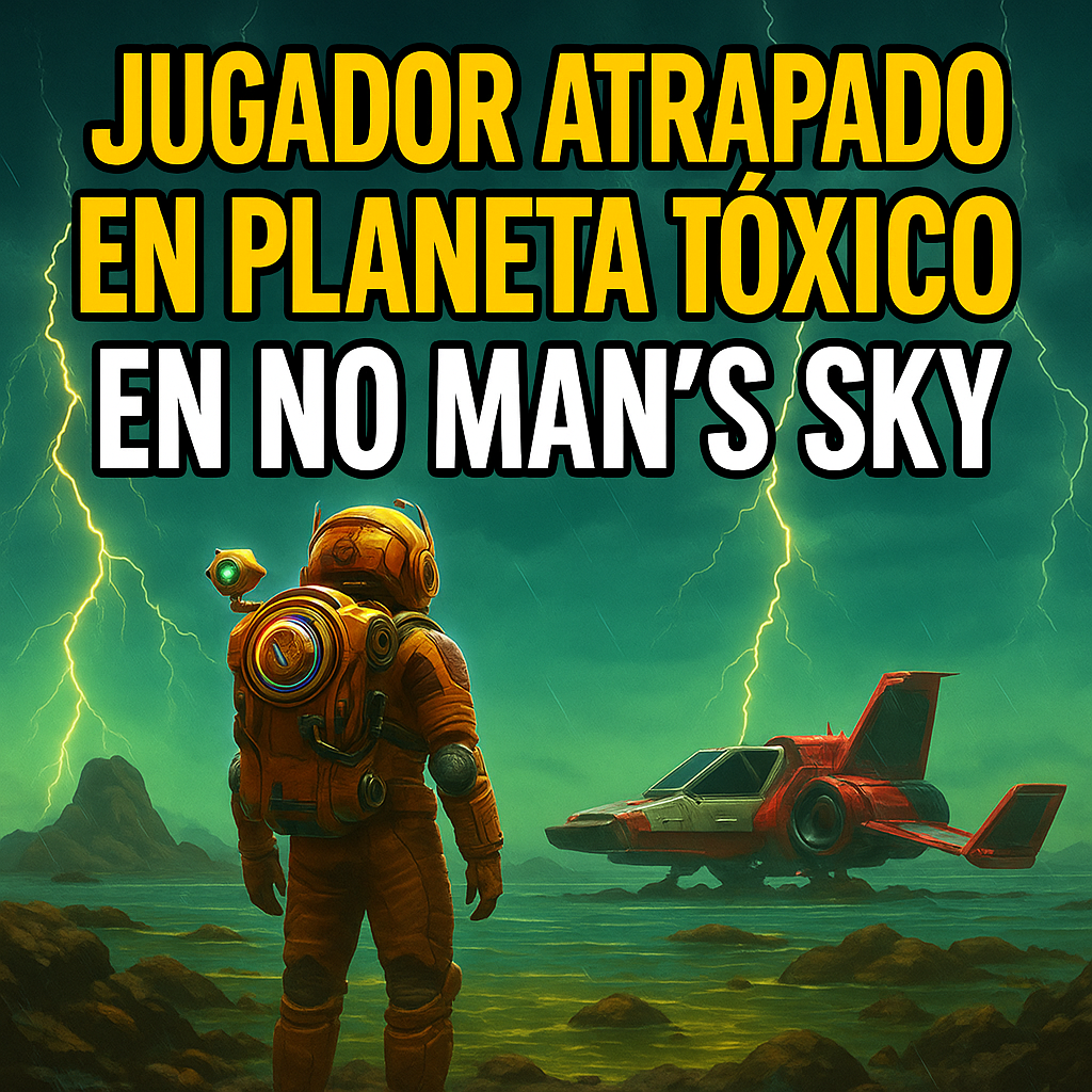 Jugador queda atrapado en No Man’s Sky