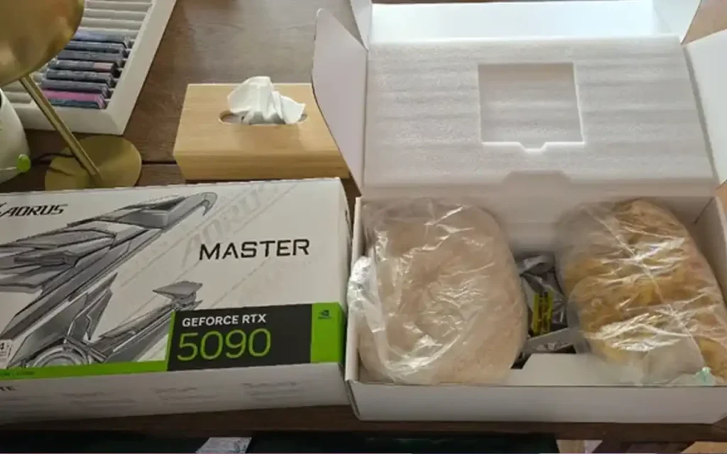 paquete Aorus RTX 5090