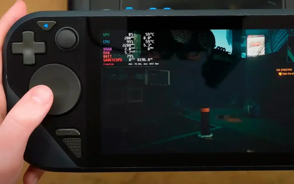 prototipo de Steam Deck