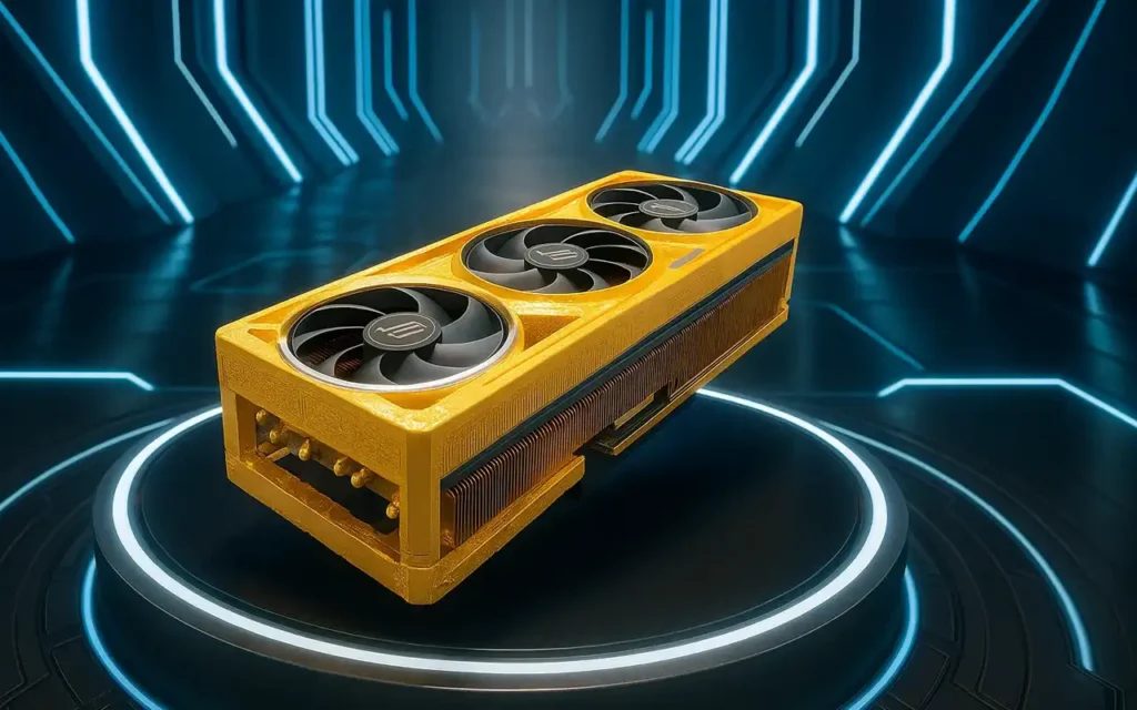 RTX 5090 ROG Astral Real Gold Edition
