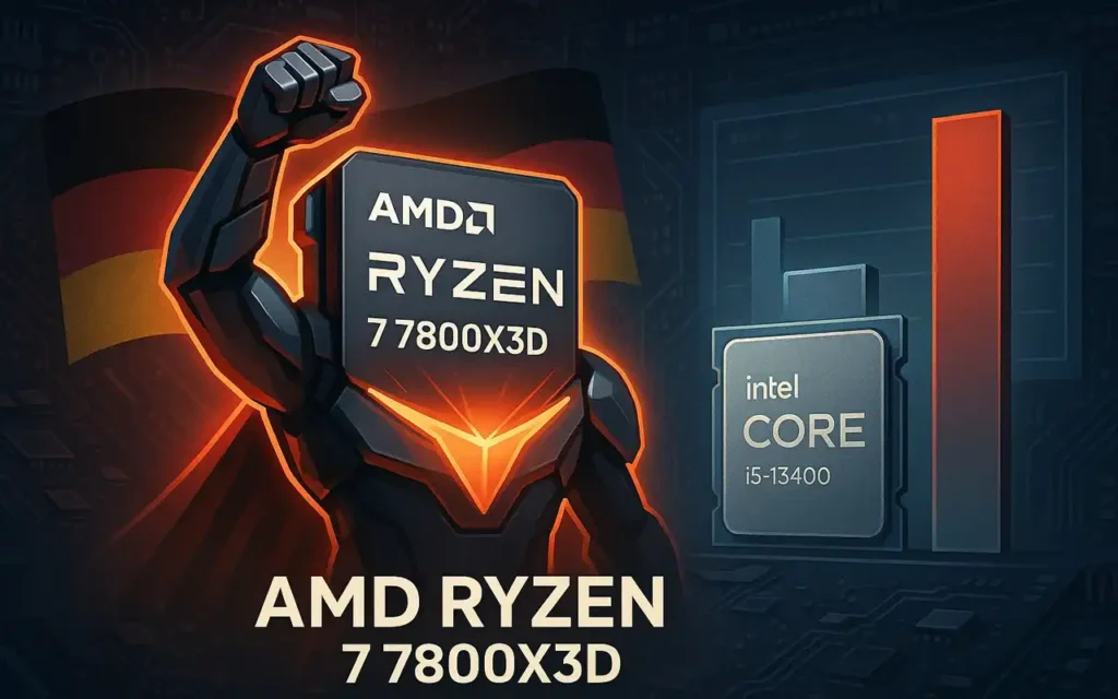 Ryzen 7 7800X3D vende 32 veces más