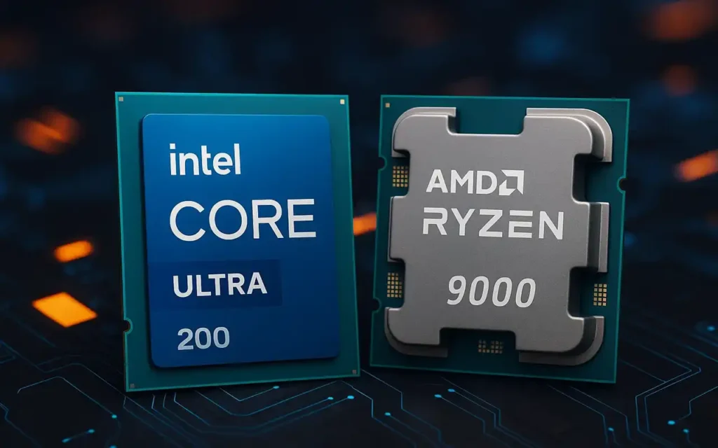 Core Ultra 200 Ryzen 9000