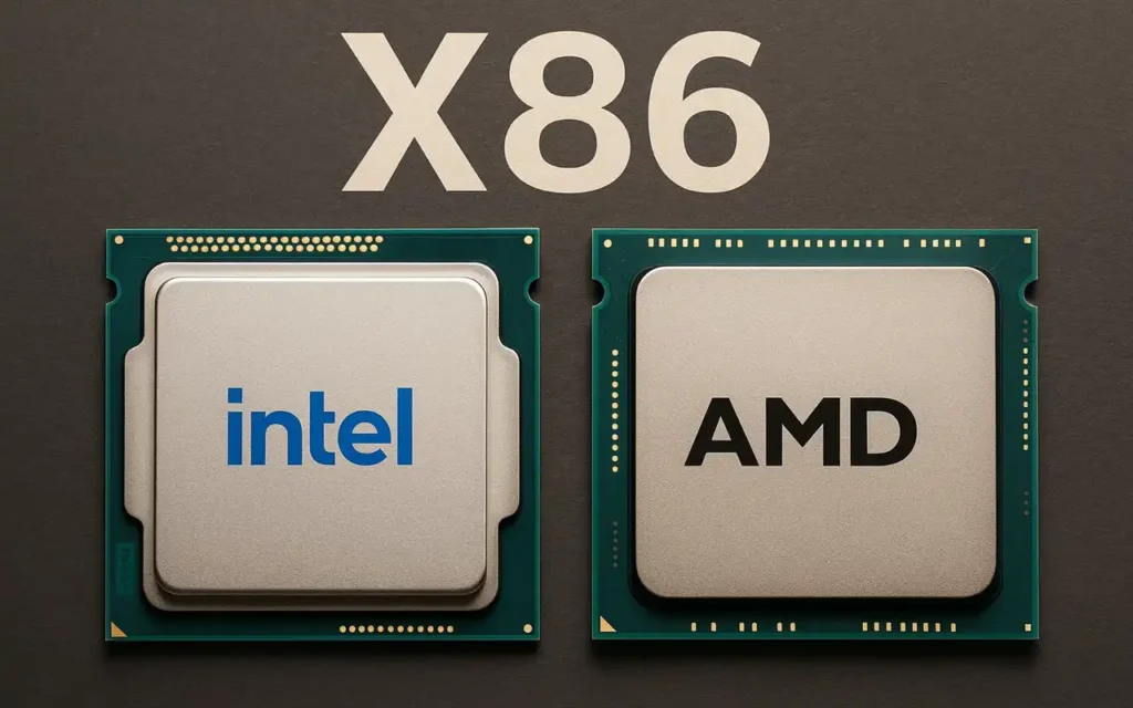 Intel y AMD x86
