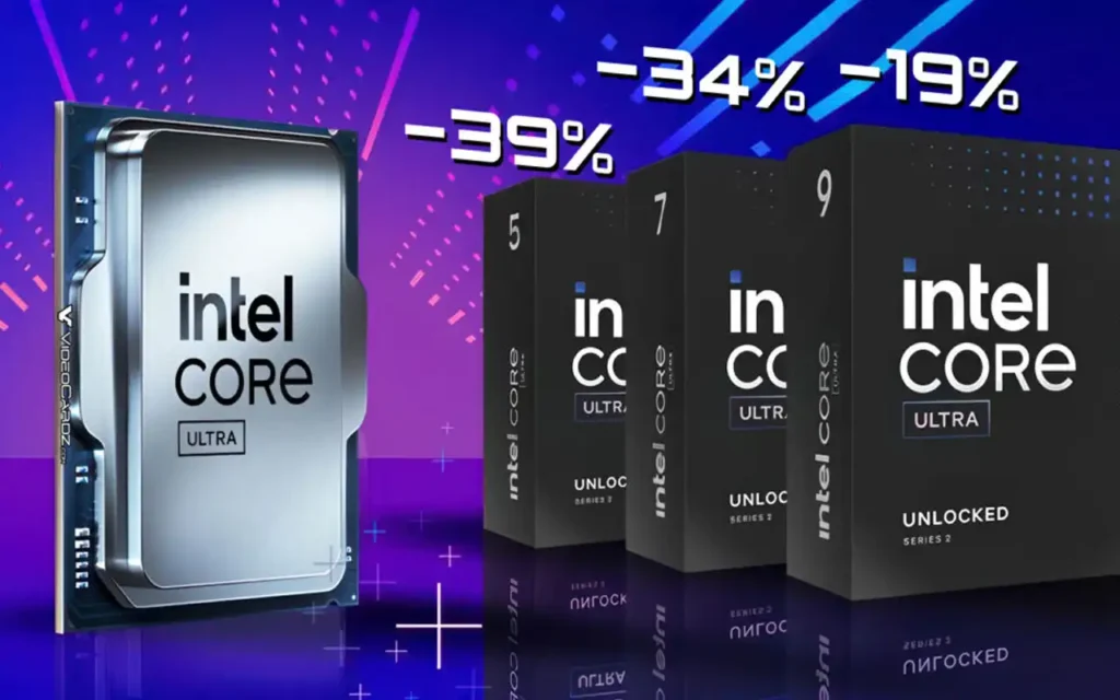 Intel Core Ultra 200 baja de precio