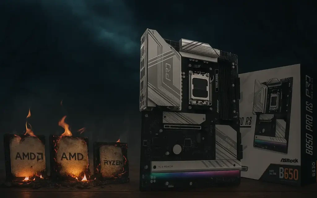 ASRock B850 fallos Ryzen