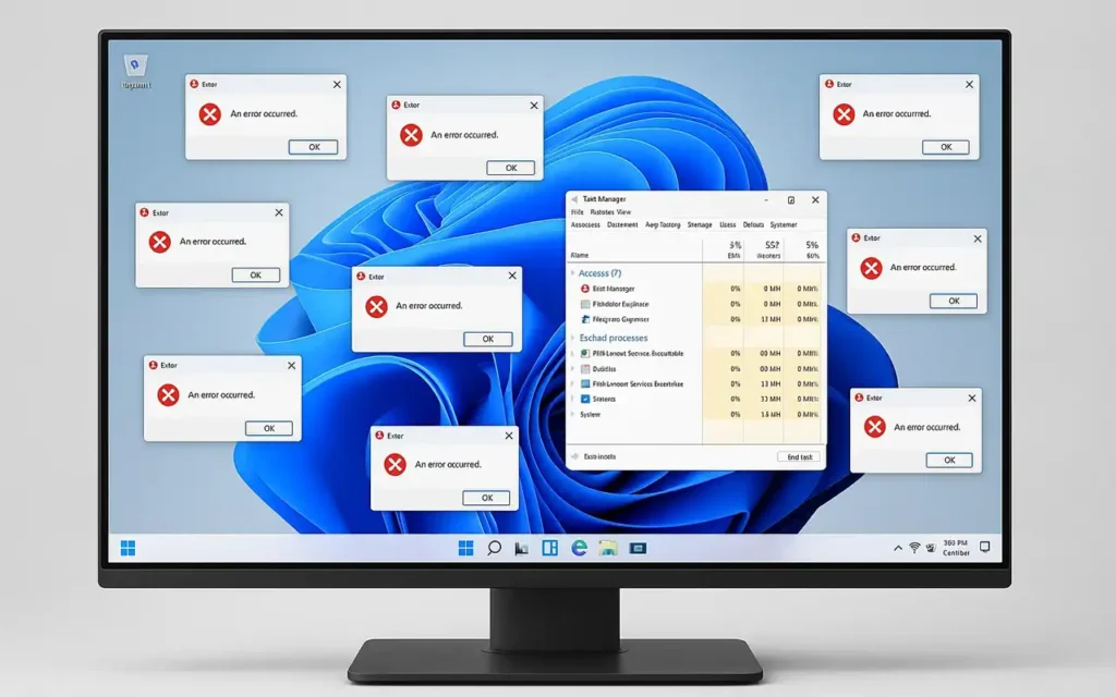 KB5067036 error windows