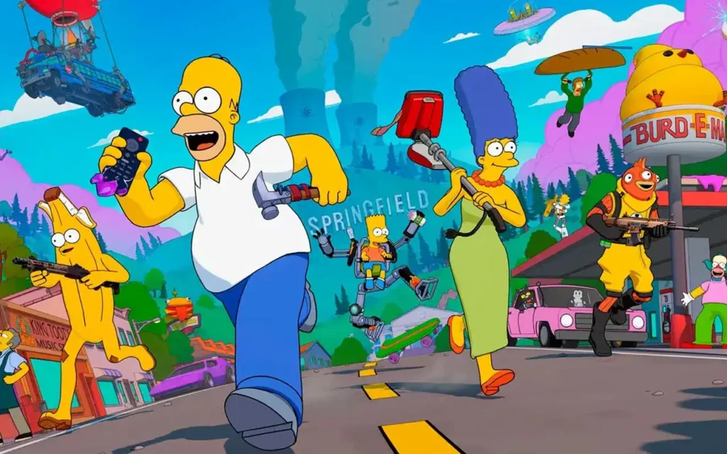 Los Simpsons en Fortnite
