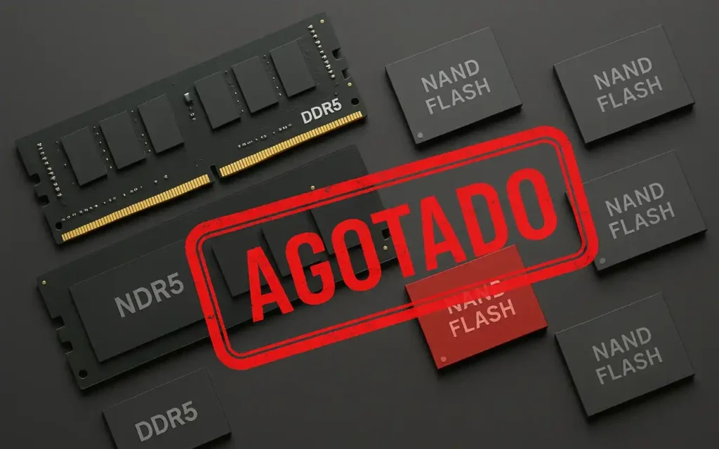 memoria DRAM agotada