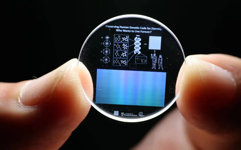 Cristales de memoria 5D