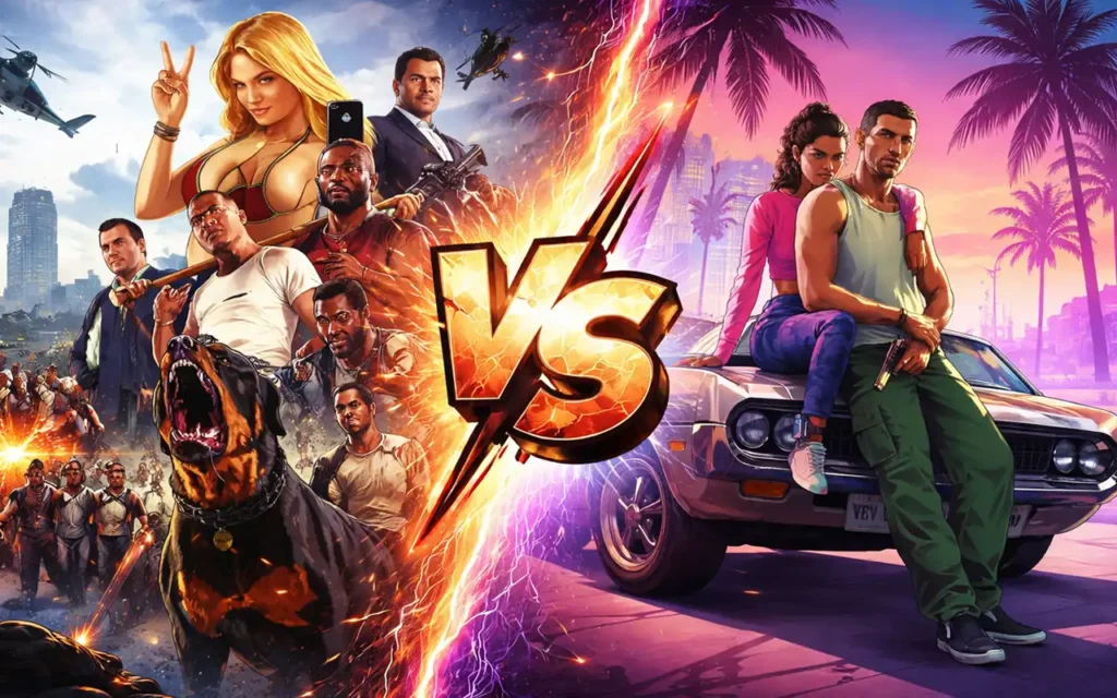 GTA VI vs GTA V