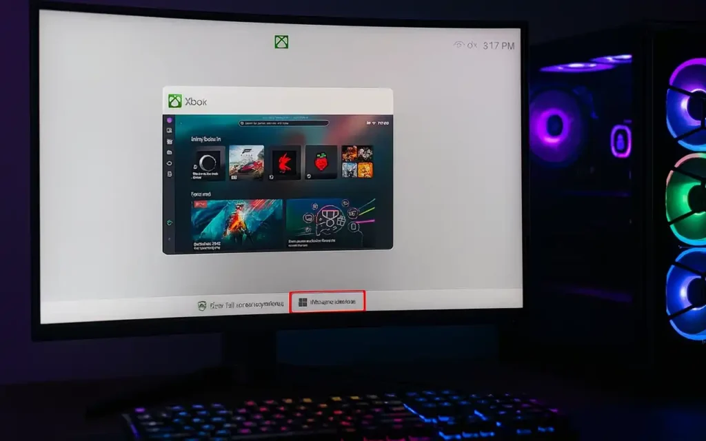 Windows 11 FSE consola
