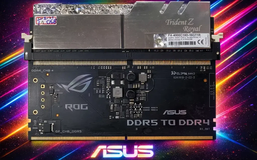 adaptador DDR4 DDR5
