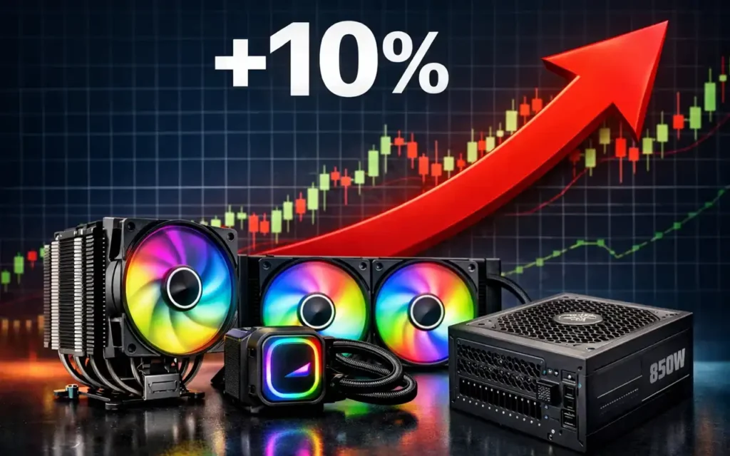 Aumento precio fuentes alimentación