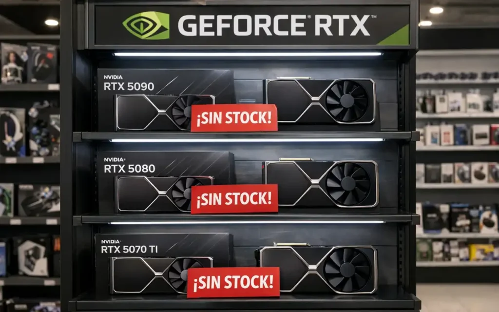 GeForce RTX escasez