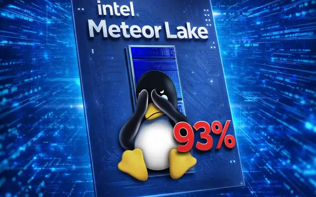 Meteor Lake rendimiento Linux