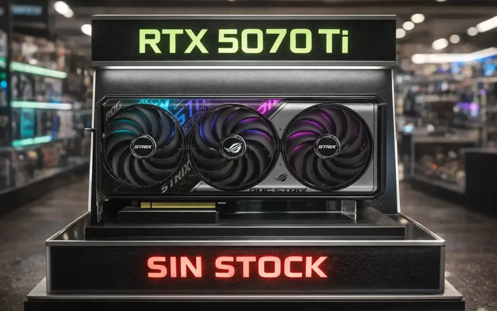 RTX 5070 Ti descontinuada