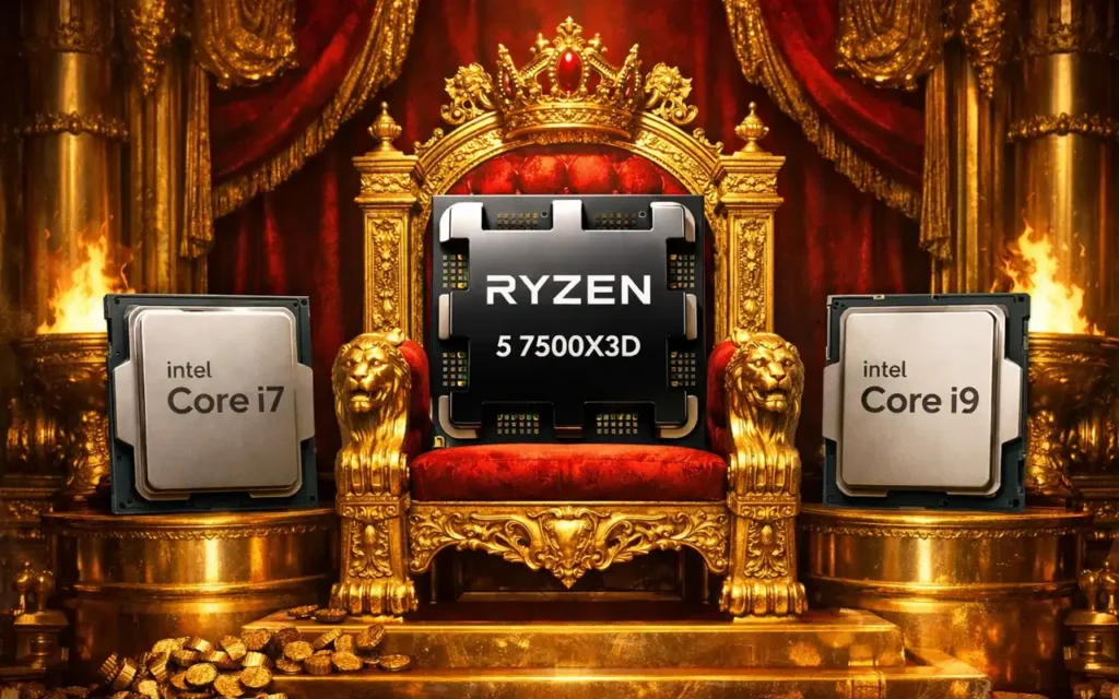 Ryzen 5 7500X3D gaming