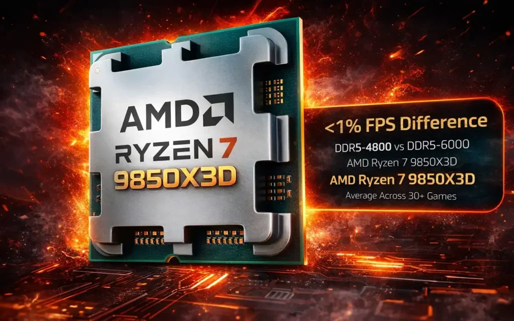 Ryzen 7 9850X3D DDR5