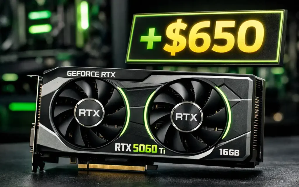 RTX 5060 Ti precio